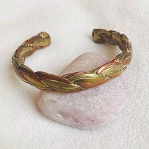 SERENITY Bracelet in Solid Copper & Brass
